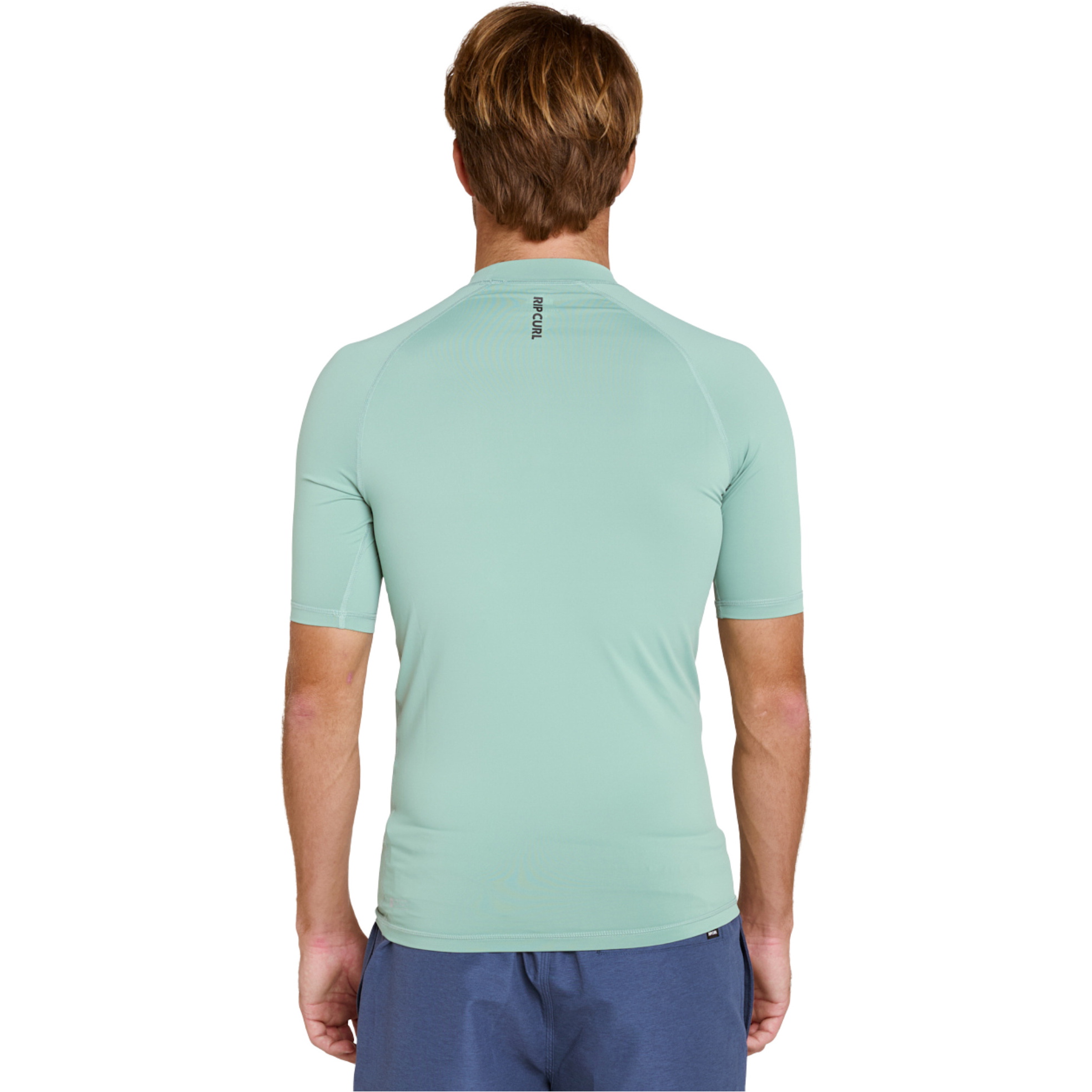 2026 Rip Curl Hommes Gilet Lycra à Manches Courtes Streamline UPF 172MRV - Aloe